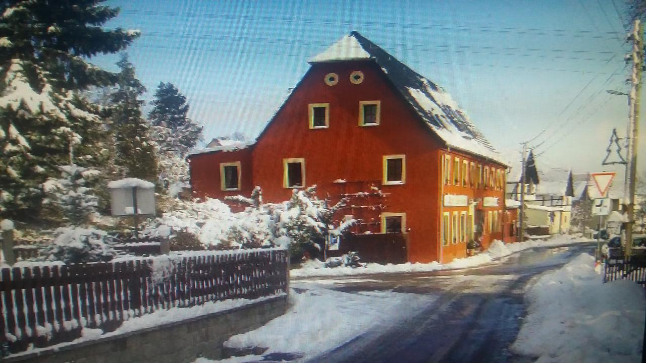 Altes Wirtshaus Foerdergersdorf Bed & Breakfast Tharandt Eksteriør billede